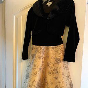 Iz Byer California Girls Holiday Dress Size 7